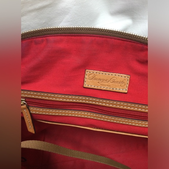 Dooney and Bourke Shoulder/Hand bag. Blue - Picture 4 of 16